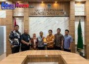 Koordinasi Sertipikasi Aset Kementerian Hukum Bersama Kantor Pertanahan Kabupaten Tapanuli Utara