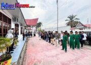 Apel Pagi, Kantor Pertanahan Kabupaten Tapanuli Utara Teguhkan Disiplin dan Integritas 