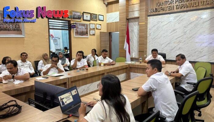 Kantor Pertanahan Kabupaten Tapanuli Utara Gelar Sharing Knowledge tentang Seluk Beluk Putusan Pengadilan