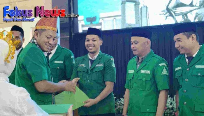 Pengurus Cabang GP Ansor Kota Bitung Masa Khidmah 2025–2029 Resmi Dilantik