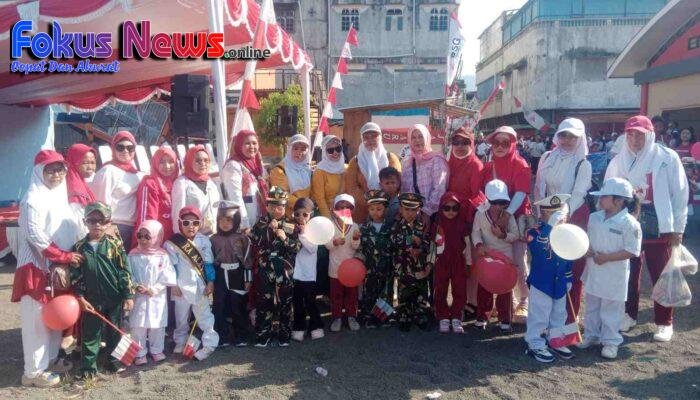 RA Alkhairaat II Bitung Semarakkan HUT ke-81 RI Lewat Jalan Gembira