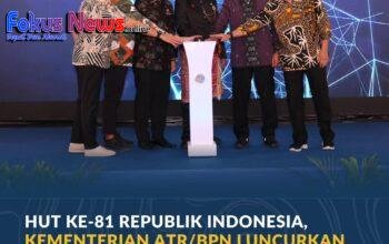 Kementerian ATR/BPN Luncurkan Tiga Program Transformasi Pelayanan Pada HUT ke-81 Republik Indonesia