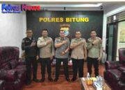 Kapolres Bitung Terima Supervisi Humas Polda Sulut