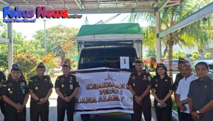 Solidaritas Kepedulian terhadap masyarakat Flores Kejaksaan Tinggi NTT Saluran 640 juta