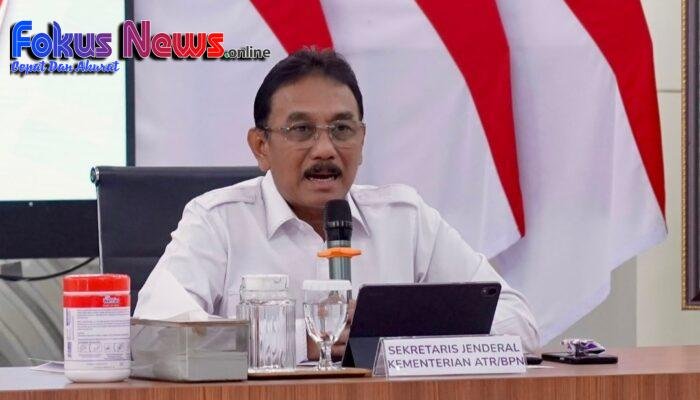 Sekjen ATR/BPN Jelaskan Tiga Transformasi untuk Percepat Layanan Pertanahan kepada Masyarakat