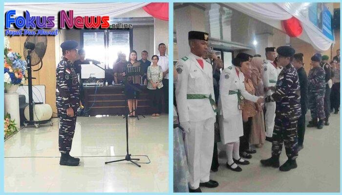 Usai Dikukuhkan, 50 Paskibraka Dapat Pengarahan Dansatrol Bitung