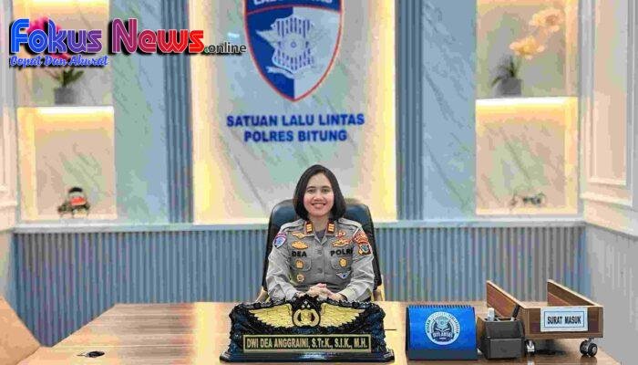 Polres Bitung Tangani Kecelakaan Maut di Jalan Sam Ratulangi