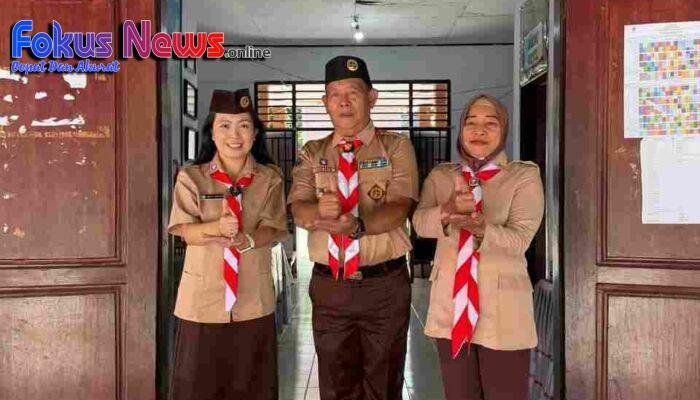 Gelar Perkemahan Pindah Gudep, Kepala SMPN 12 Bitung Dorong Pembentukan Karakter Siswa