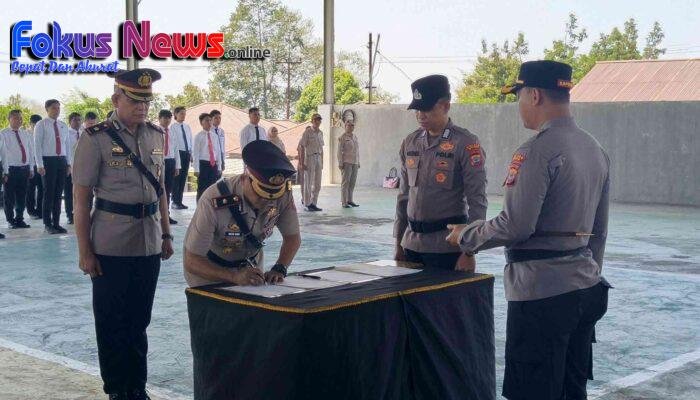 Tiga PJU Berganti, Kapolres Bitung : Dorong Inovasi dan Pelayanan Humanis