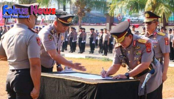 Kapolda Yudo Hermanto Pimpin Sertijab Wakapolda Sulut