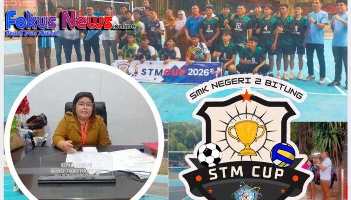 Semarak HUT Ke 48, SMK Negeri 2 Bitung Gelar STM Cup 2026
