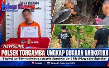 Berawal Informasi Warga, Polsek Torgamba Ungkap Dugaan Narkotika di Teluk Pinang, 1,7 Gram Diduga Sabu Diamankan