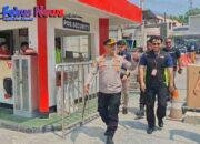 Polres Bitung Kawal Distribusi Pertalite, Pastikan Penyaluran ke SPBU Berjalan Lancar