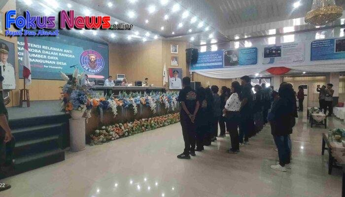 BNN Bitung Perkuat 50 Relawan Anti Narkotika, Jadi Garda Terdepan di Masyarakat